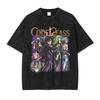 Code Geass Anime T-shirt Vintage Washed Y2K Aesthetic Unisex Oversized Short Sleeve Summer Cotton Retro Streetwear 2026 Hot Sale