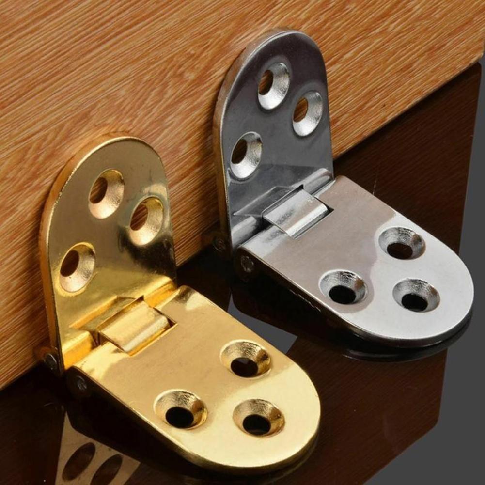 Thickened Zinc Alloy Flap Hinge 180° Furniture Countertop Folding Flap Hinge