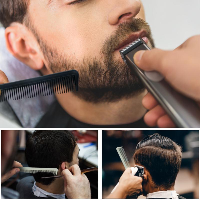 3Pcs Professional Hair Styling Comb Set Barber Taper Comb Fine Wide Teeth Comb Hair Cutting Dye Salon Home Hairdressing Tool