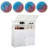 Wardrobe, shoe rack, modular folding cabinet, towels, toys, shelves, strong