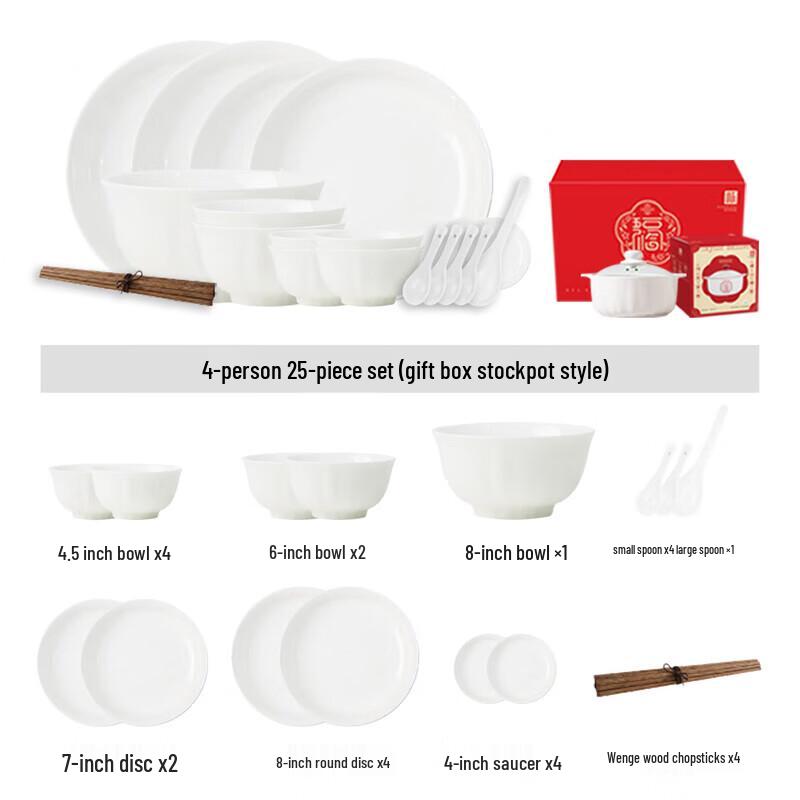 Zhi Shi Simple Ceramic Dinnerware Set