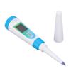  Digital PH Meter PH Tester for Cosmetics Food Water with LCD Backlight & Auto Temp Compensation for Dough Meat Cheese Vegetables 