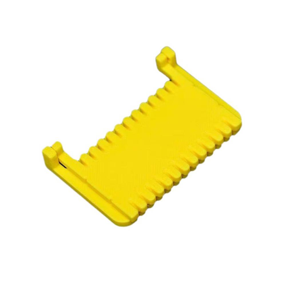 

Plastic Quilting Sewing Gauge Tool Easy-To-Grip Handle Hemming Measuring Tool Tailoring 0.12in