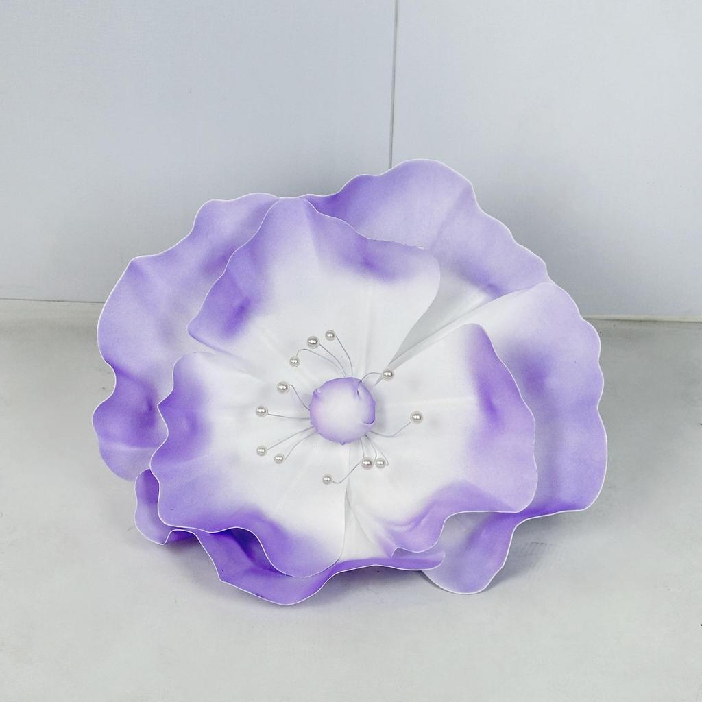 Large Poppy Paper Flower Art Stand for Weddings & Displays