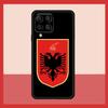 Albania Flag Eagle Case For Samsung Galaxy M12 M52 M06 M16 M36 M56 M33 M15 M55 M31 M13 M14 M53 M32 M35 M34 M54
