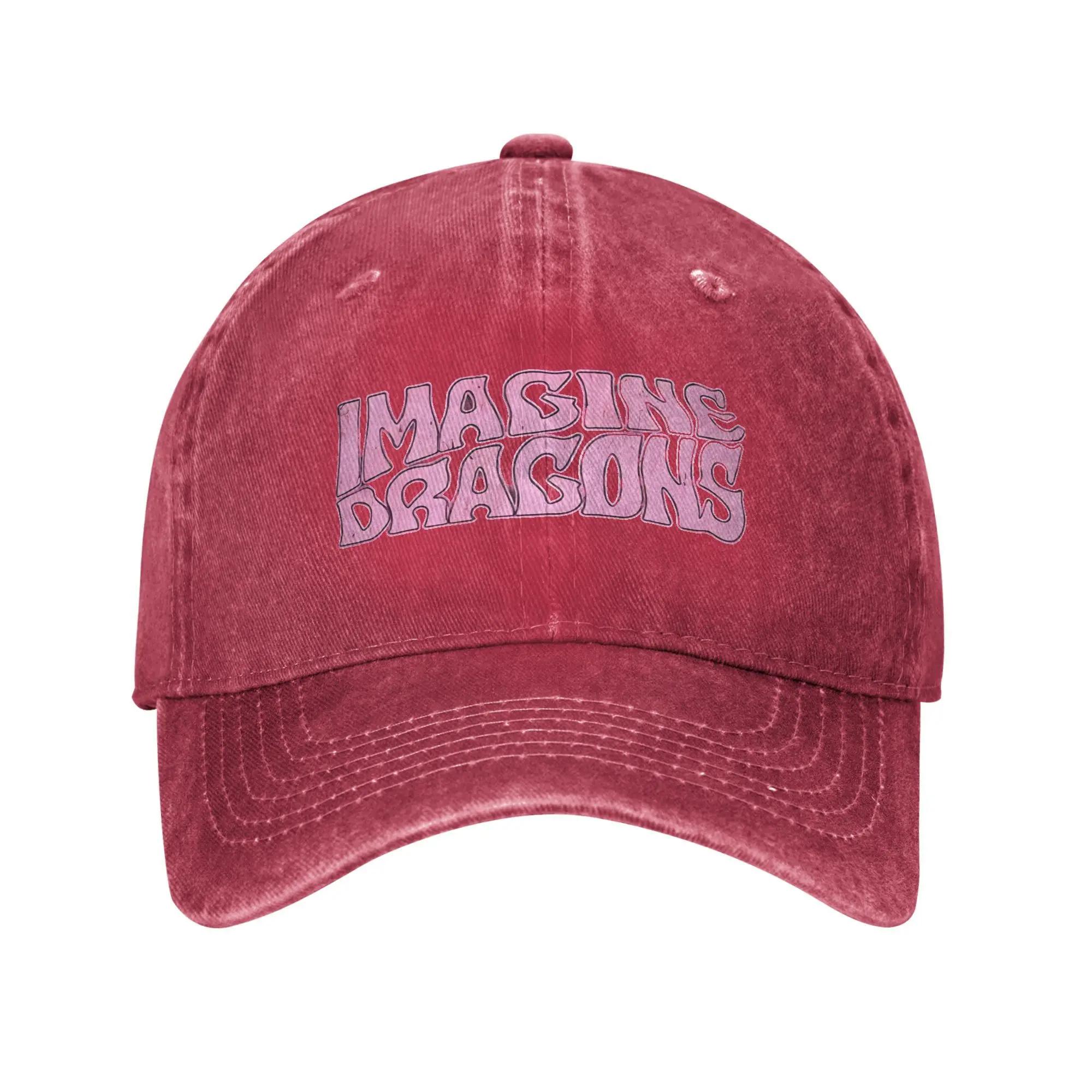 

Imagine Dragons Band Loom World Tour 2025 Trucker Hats Outfit For Unisex Women Baseball Caps Casual Headwear Snapback Caps One Size