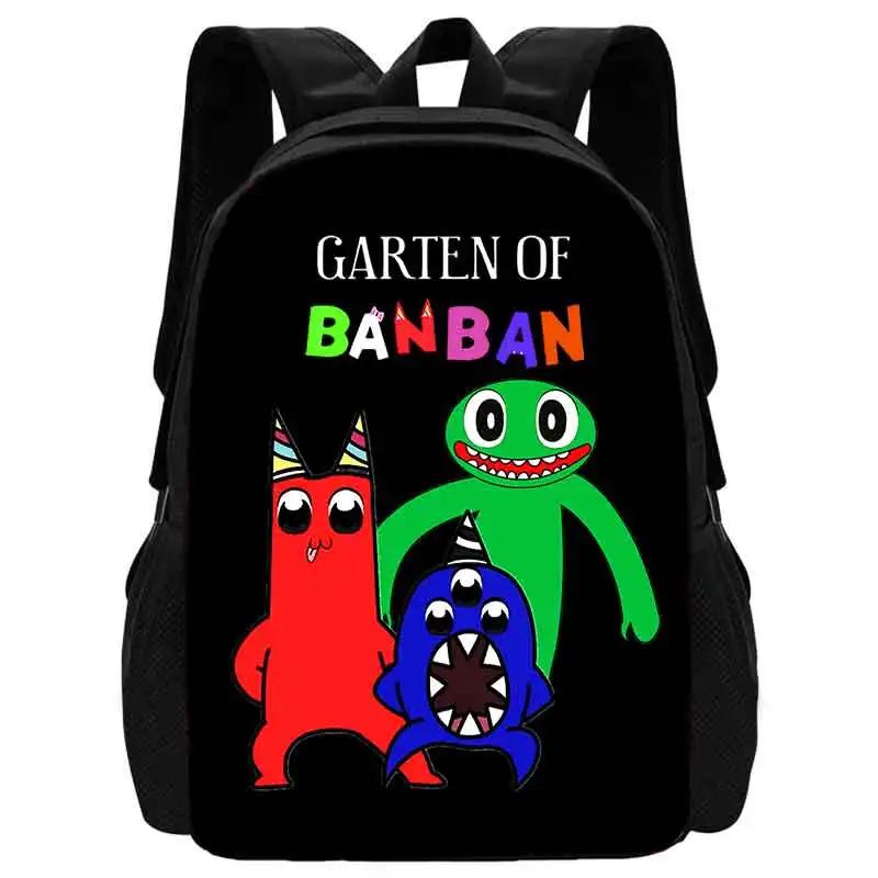 Zaini scolastici Garten of BanBan per Ragazzi Ragazze Mochila di Cartone Animato Zaino per Bambini Scolari, Borse Leggere per Bambini Miglior Regalo Giocattoli