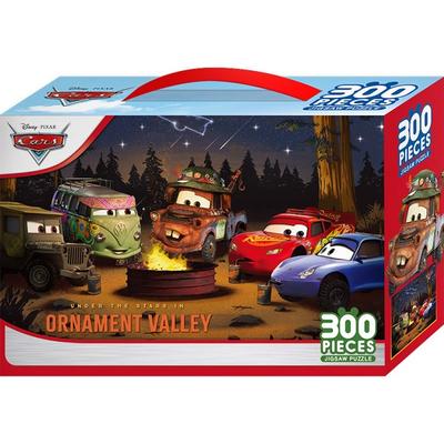Großes Auto-Lagerfeuer-Puzzle D-K300-007, gemischte Farben, 300 Teile Puzzle, Kinderspiele, Lernspielzeug