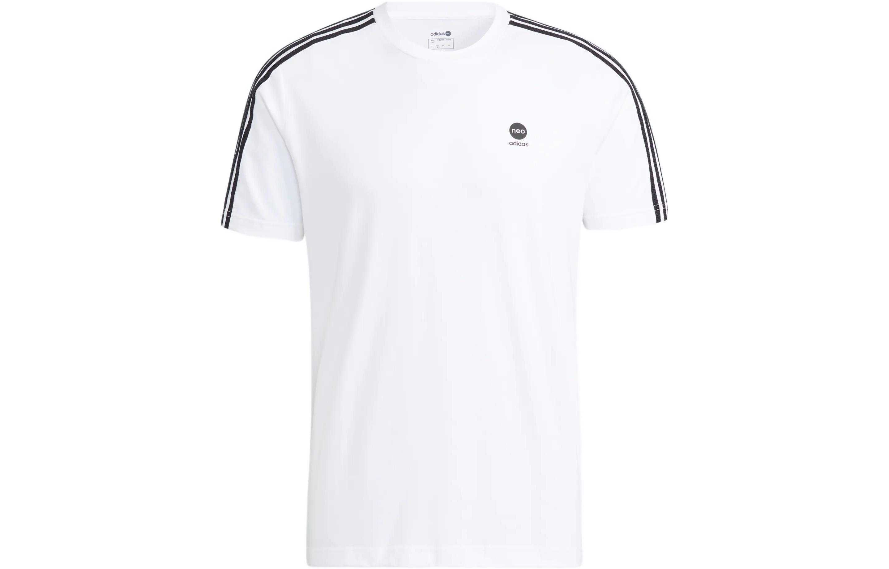 Adidas Neo Set-in Sleeve T-Shirt Men s White HD4665 XXL