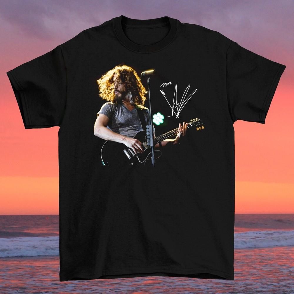 

Chris Cornell Live Tour Unisex Cotton Shirt Size S-234XL Short Sleeve Shirt Unisex T-Shirt L
