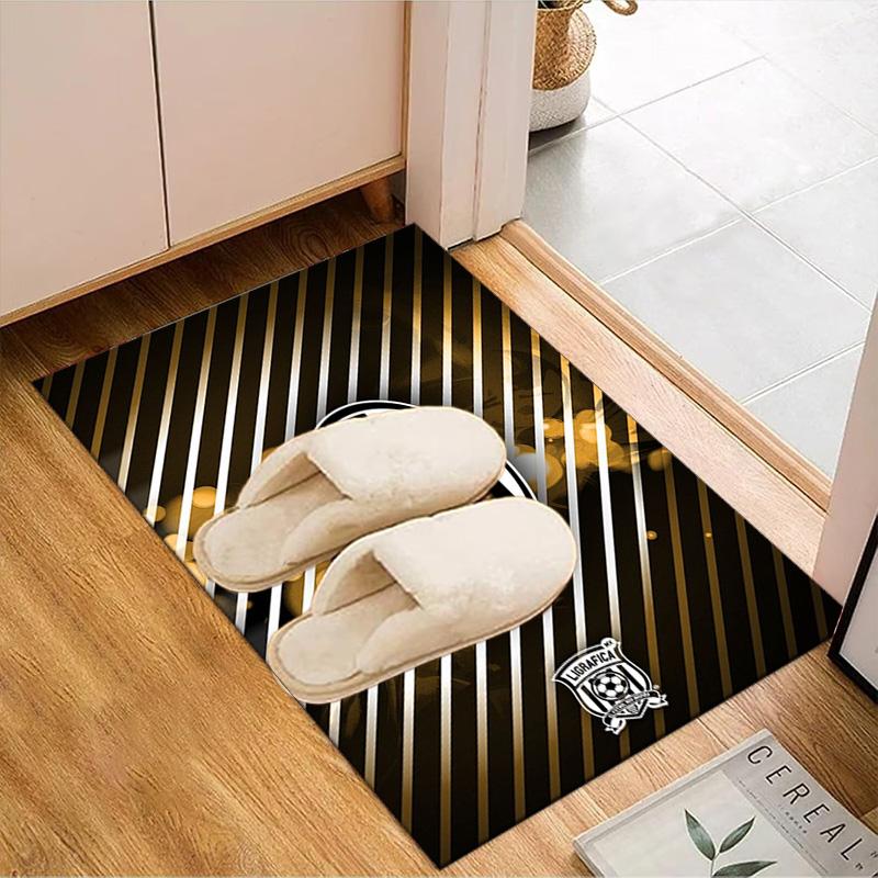 Football Team Crest Printed Office Carpet Chair Cushion  Entryway Rug, Rugs for Living Room, Bedroom Christmas gifts