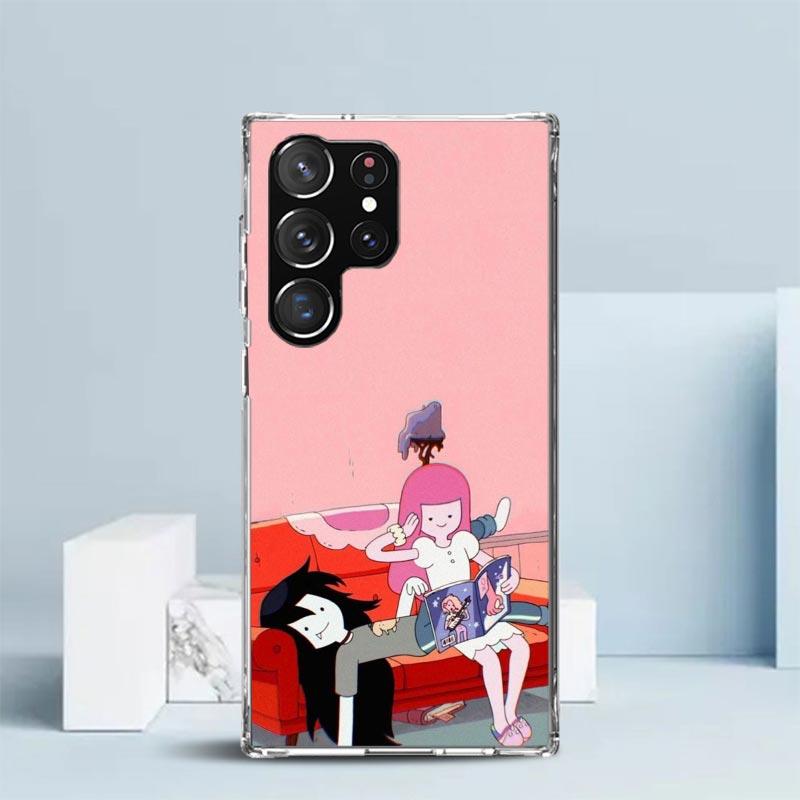 Adventure Marceline Jujuba Soft Cover for Samsung Galaxy S25 Edge S26 S24 S23 Ultra Phone Case S22 S21 Plus S20 FE Print Pattern