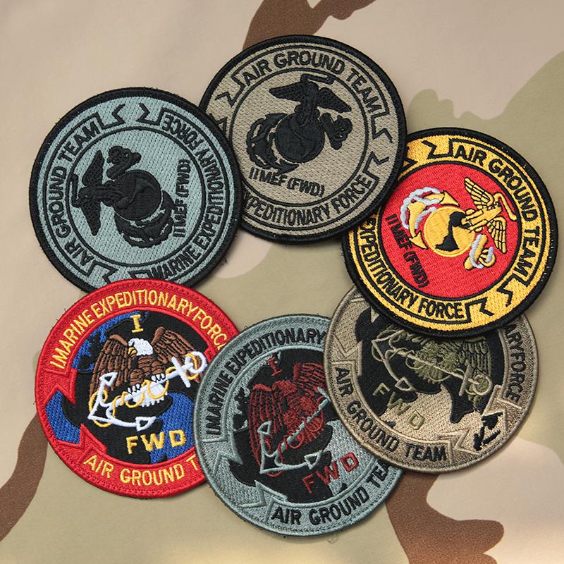 Hecho USMC Fuerza Expedicionaria de Marines de EE. UU. FWD Bordado OCP Camuflaje Insignia de Uniforme ACU Brazalete para Fan Militar