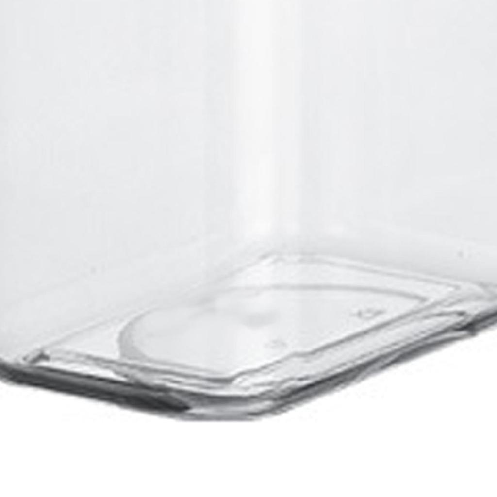 Transparent Food Jar Airtight Stackable Thickened Food Storage Container for Nuts Spices Beans