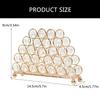 Freestanding Golden Crystal Paper Towel Rack Modern Oval Tissue Stand for Living Room or Bathroom Napkin Dispenser