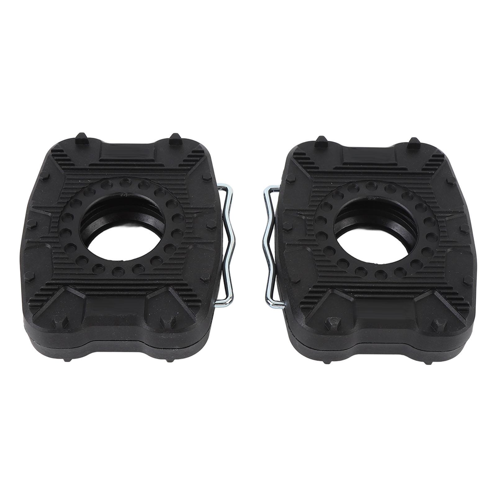 

1 Pair Cycle Pedal Adapter Nylon Alloy Anti Slip Cycle Pedal Flat Support Converter for Road Cycle