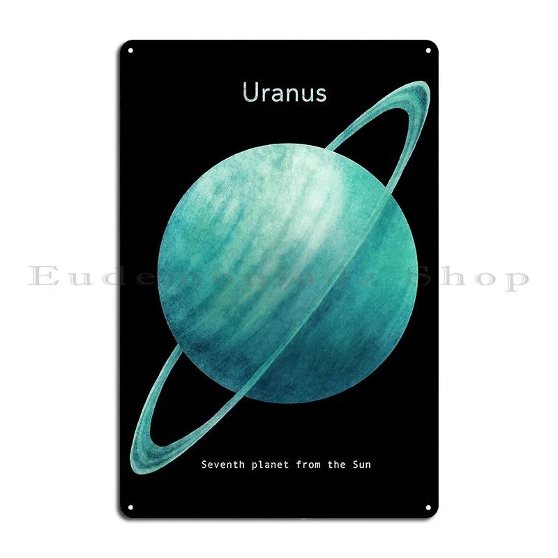 Uranus Metal Sign Garage Cinema Cave Club Printing Tin Sign Poster 20x30cm(7.8x11.8inch)