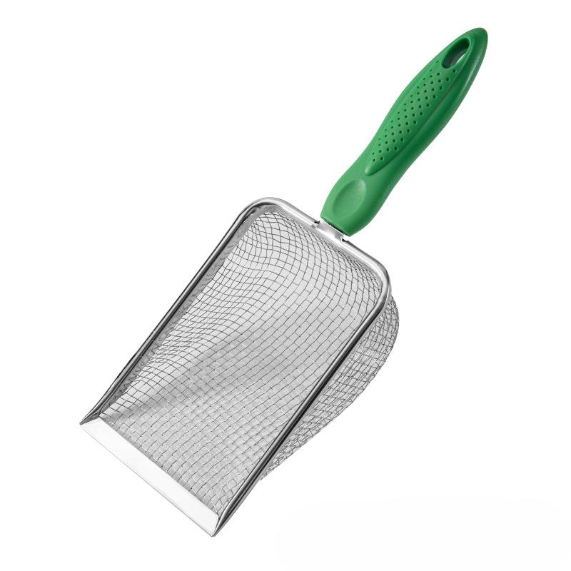 Stainless Steel Cat Litter Scoop – Durable, Easy Clean, Ergonomic Handle, Rust-Resistant, Ideal for Quick Waste Removal