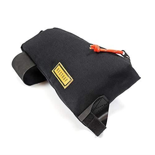 Sacoche de tube supérieur - RESTRAP - TOP TUBE BAG - 1000D Cordura étanche - Velcro ajustable - Noir