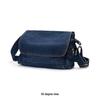 Versatile Denim Crossbody Shoulder Bag - Large Capacity Handbag for Casual or Commute