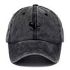 Bodybuilding Vintage Washed Cotton Baseball Cap Adjustable Distressed Trucker Hat for Unisex Gym Workout Cotton Cap Breathable Hats