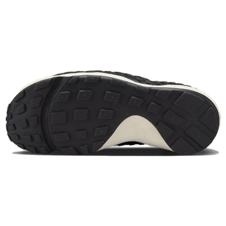 Nike Air Footscape Woven Černé Krokodýlí Dámské Tenisky Bledě-Slonovinové Pouštně-Okrové FQ8129-010
