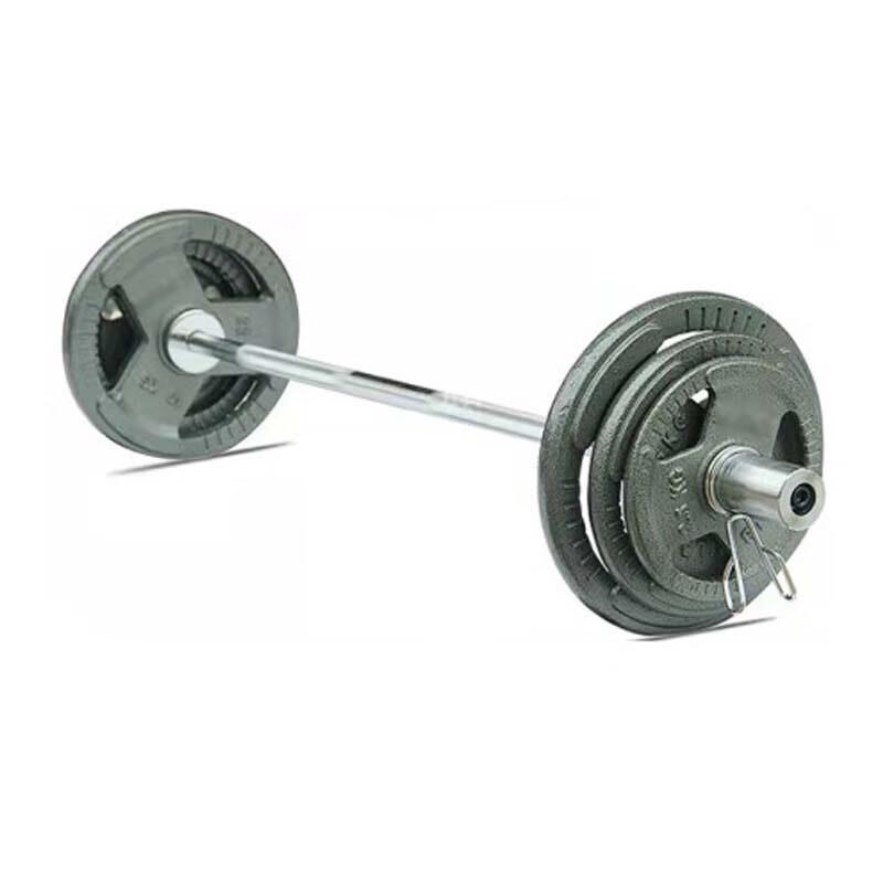 Wolf Flame Painted Olympic Barbell Set