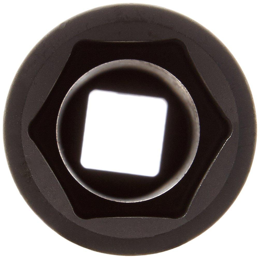 Kyoto Tool Impact 19mm x Drive x 80mm Overall Length (KTC) Wrench, 6-Point Socket, BP3L19TP, 9.5mm