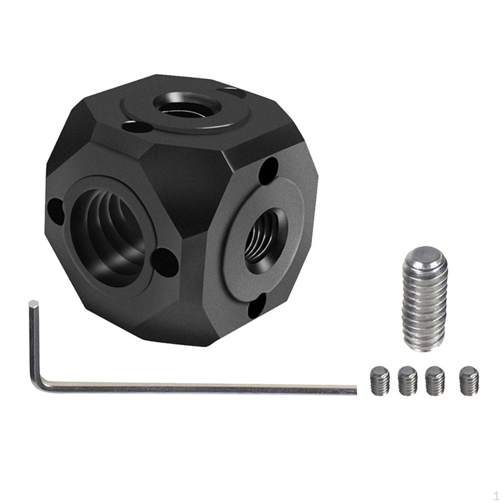 1/4'' 3/8'' Tripod Stand Mount Adapter, Universal Durable Converter, for GoPro camera Lighting