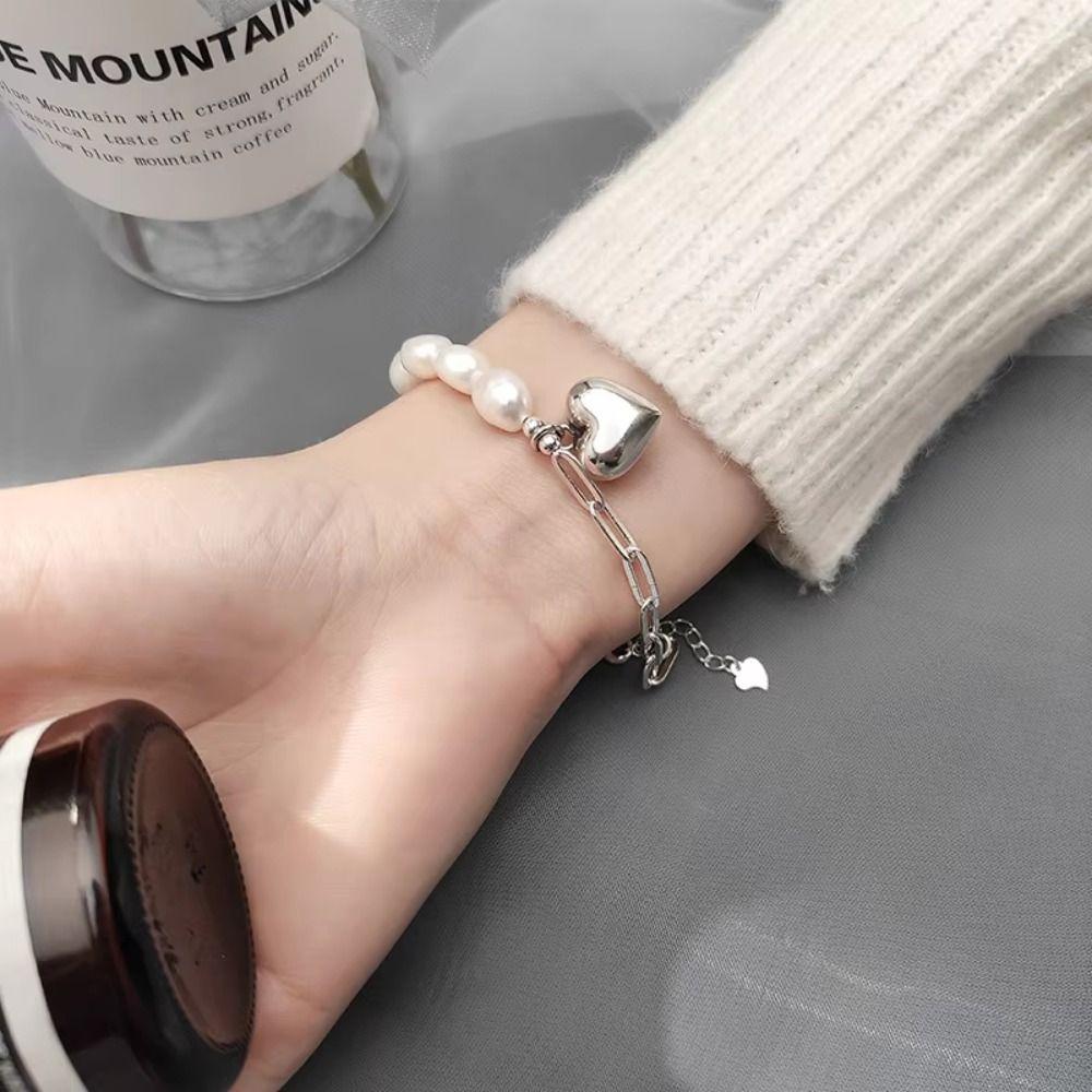 Fashion Jewelry Women Bracelet Adjustable Korean Style Jewelry Exquisite Pearls Bracelet  Women