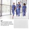 5Pcs Card Cover Holder Clear 4x3 Inches ID Card Waterproof PVC Sleeve for Teacher Student Worker