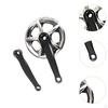 Crankset 36T Chainring Easy Installation Professional Riding Lightweight Component Sturdy Metal