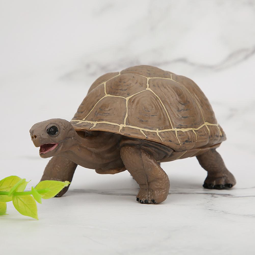 Vivid Animal Model Simulation Elephant Tortoise Toy Early Education Solid Toy for Kids