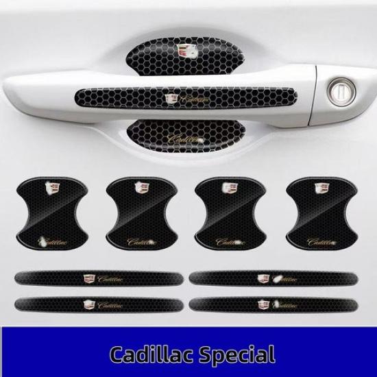 8 шт. Невидимая накладка-защита от царапин на ручку двери автомобиля для Cadillac