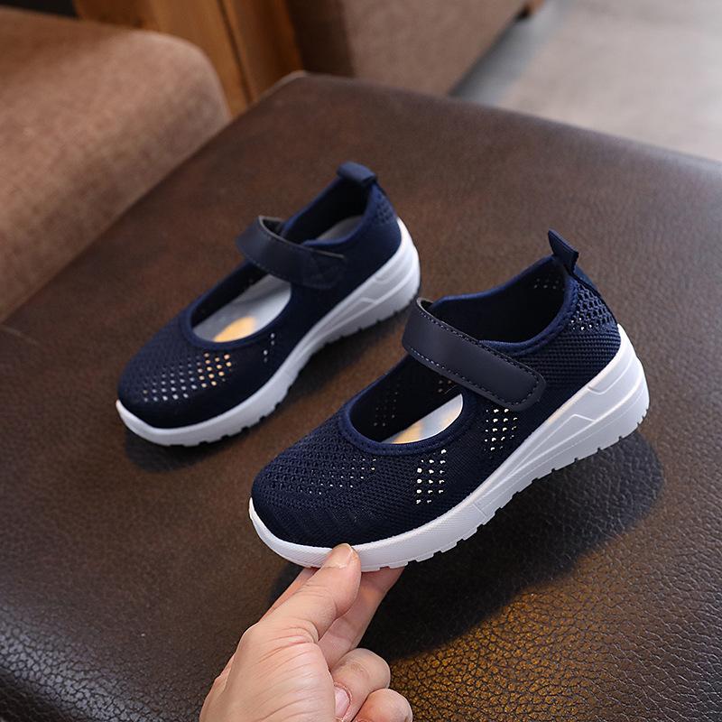 Children's Shoes - Boys' Breathable Sports Shoes, Girls' Casual Shoes, Middle-sized Boys' Platform Shoes