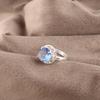 Tanzanite Handmade Gemstone Ring, 925 Solid Sterling Silver Ring Dainty Jewelry, Ring For Engagement Gift