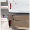 Car Rear Fog Light Lamp Frame Decoration Cover Trim For Toyota Alphard Vellfire 40 Series  2024 Chrome / Black Accessories