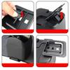 Car Organizer With Cup Holder Car Trash Bin With Cup Holder Extra Large Waste Container Storage Box Multifunctional Vehicle