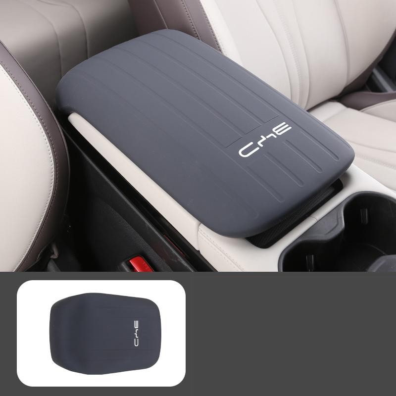 Car Decoration Car Armrest Box Silicone Protective Cover For BYD Seal U Sealion 6 2024-2025 Cars Accessories Styling Upgrade