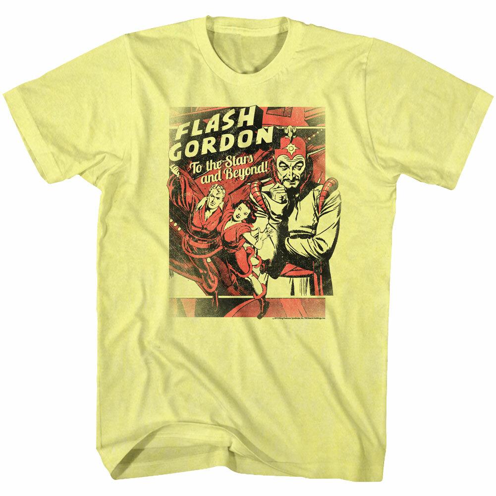 Flash Gordon Classic 80 Movie To The Stars And Beyond Men T Shirt M
