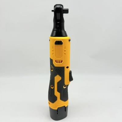12V Electric Ratchet Wrench 90 Degree Right Angle Auto Repair Power Tool Portable Stage Construction Impact Wrench