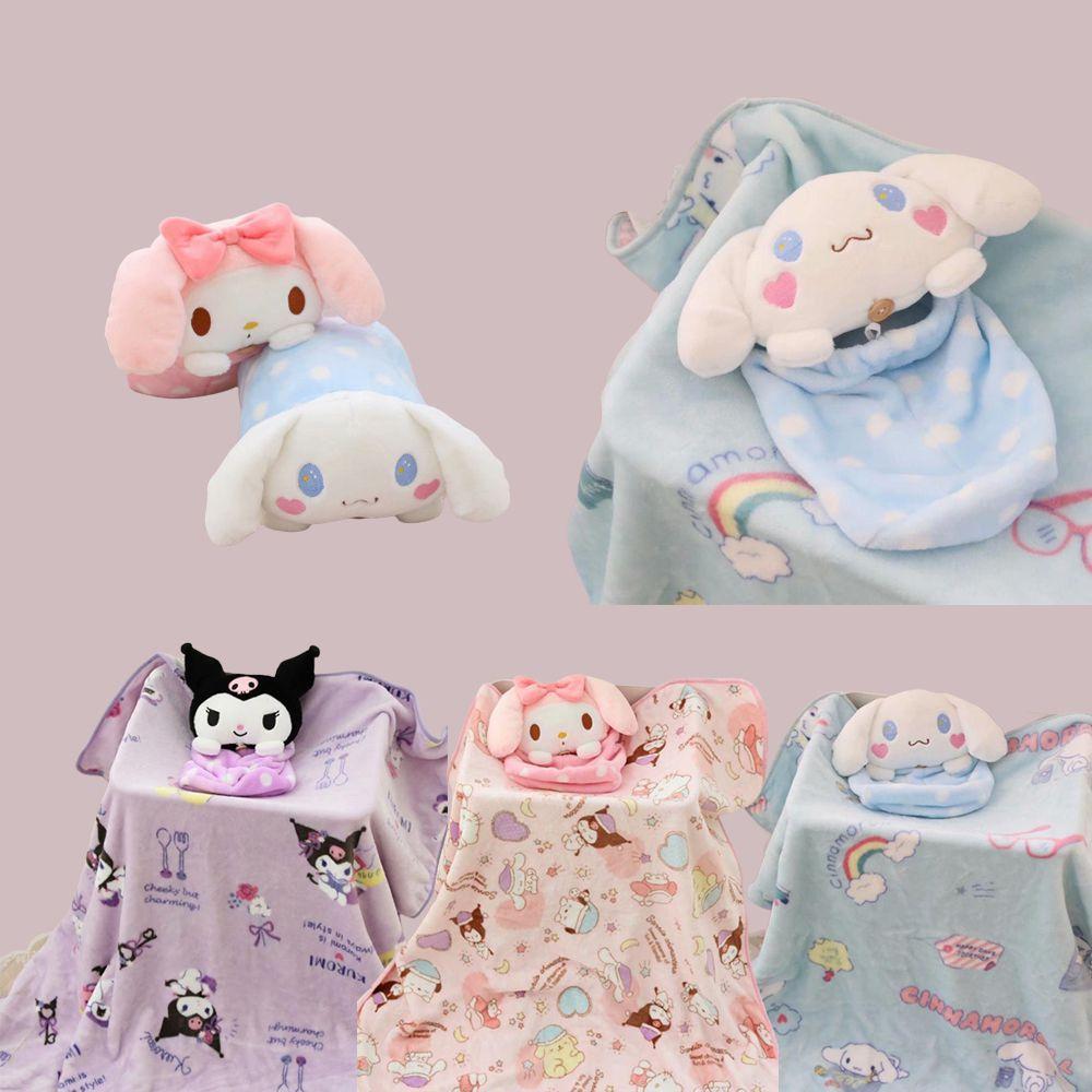 Melody Toy Plush Pillow 2 In 1 Blanket Kids Birthday Gift Decor Office