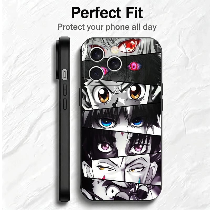 Hunter X-Hunters Anime Soft Phone Case for iPhone 16 16E 17 Air 15 Pro Max 14 Plus 13 Mini 11 12 7 Black Cover Back Shell