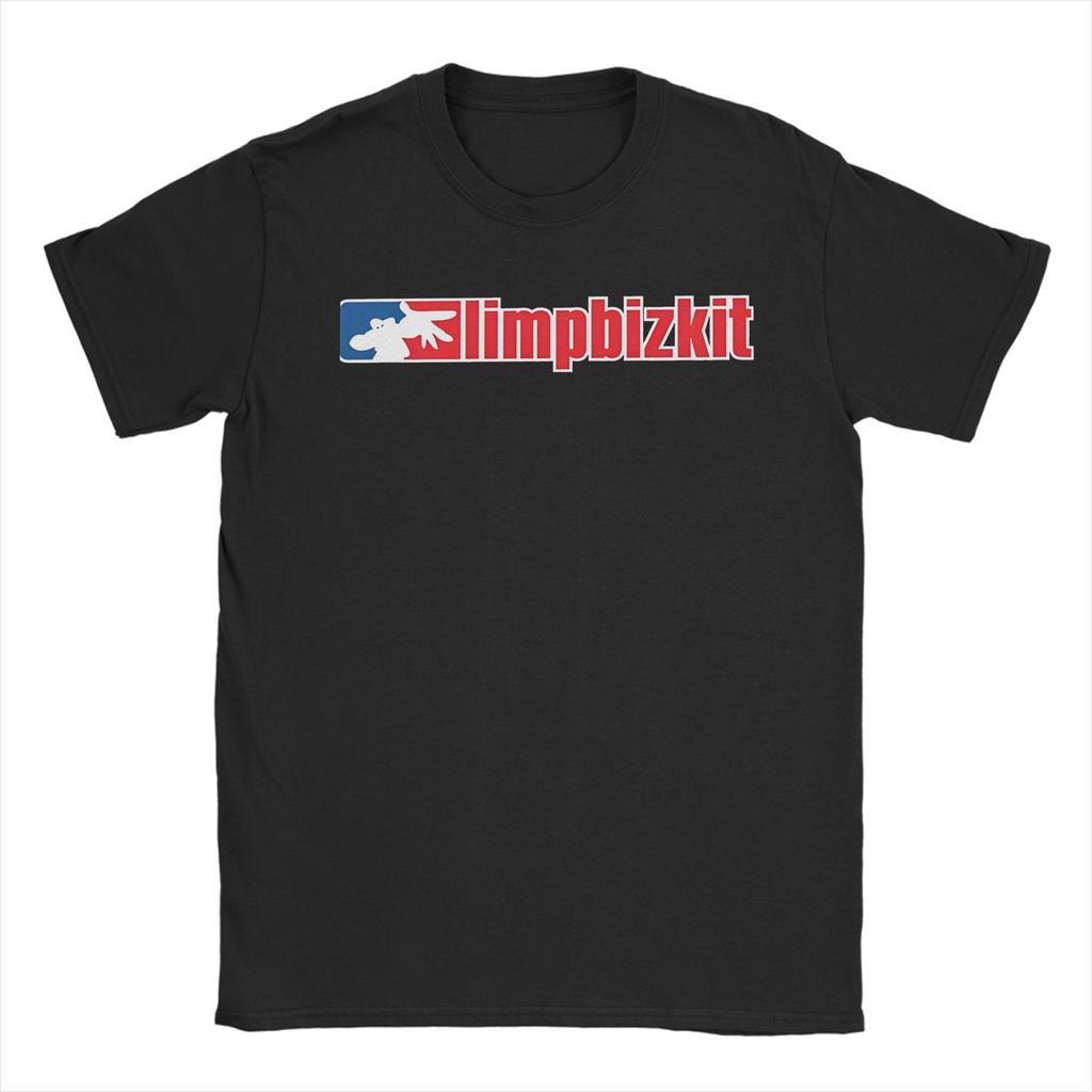 Vintage Limp Bizkit Band Tshirt Unisex Unisexs Crew Neck Pure Cotton T Shirts Rap Rock Short Sleeve Tee Shirt Original Clothing