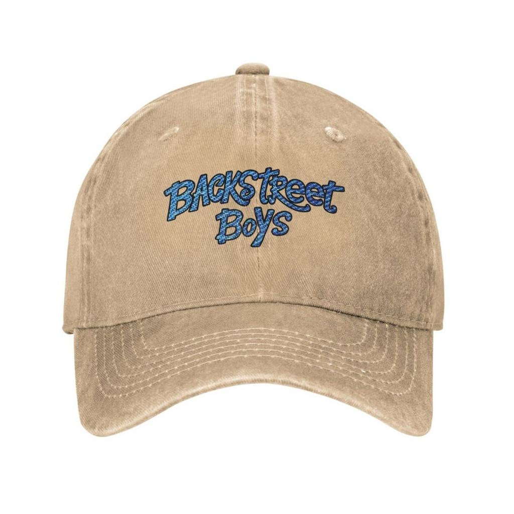 Backstreet Boys BSB Logo Baseballkappe mit Herz, Vintage-Stil, Baumwollband, Snapback-Verschluss, Unisex, weiche Outdoor-Sommerkappe
