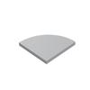 MOC 10PCS 25269W 4X4 Tile Round Quarter Building Blocks Set House Castle Board Particle Plate Idea Toys Children Birthday Gifts