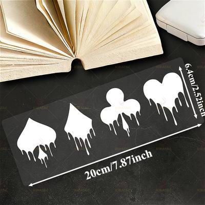 1PC Poker Pattern Motorcycle Stickers for Motorcycle Tail Box Fairings Fuel Tanks Car Windows Universal Waterproof Vinyl Decals
