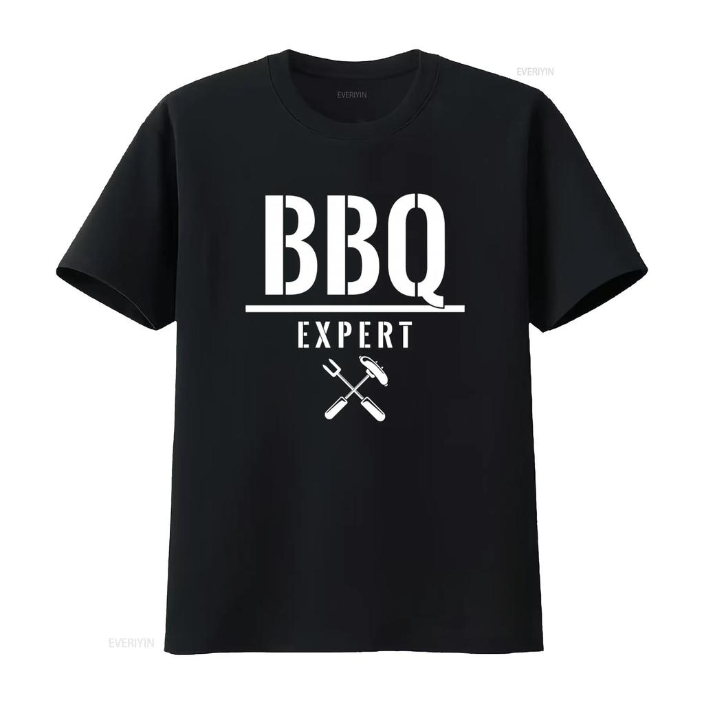 BBQ Expert T Shirt for Ladies Perfect Grill Lovers vintage Washed Comfortable Versatile Stretched graphic designer clothes
