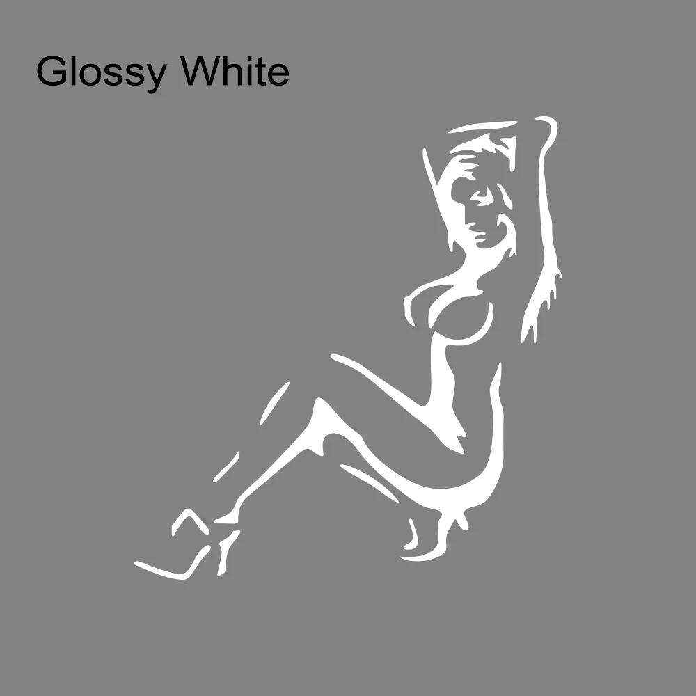 Dancing Girl Sexy Women Pattern Sticker PVC Self-adhesive Vinyl Decal Truck Window Body Styling Decoration Sticker Accessories