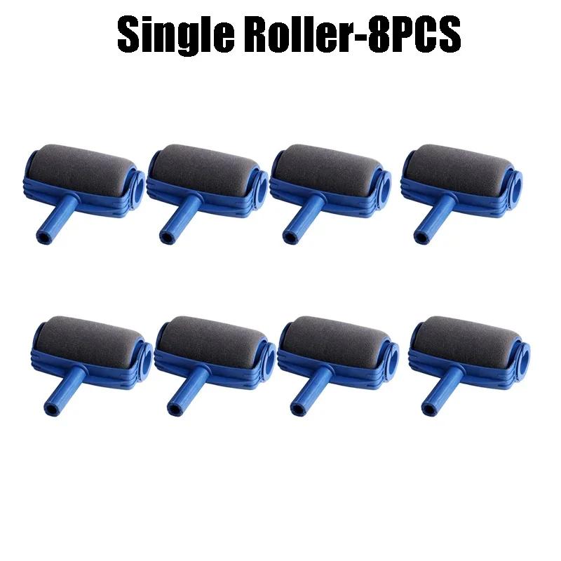 Paint Stick Roller PP and Sponge Paint Edger Tool for Walls with Ergonomic Handle Convenient Paint Brushes for Household Tools